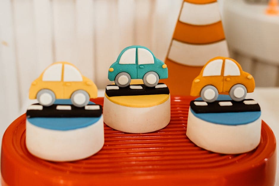 Grillede bilkaker med kokosfrosting