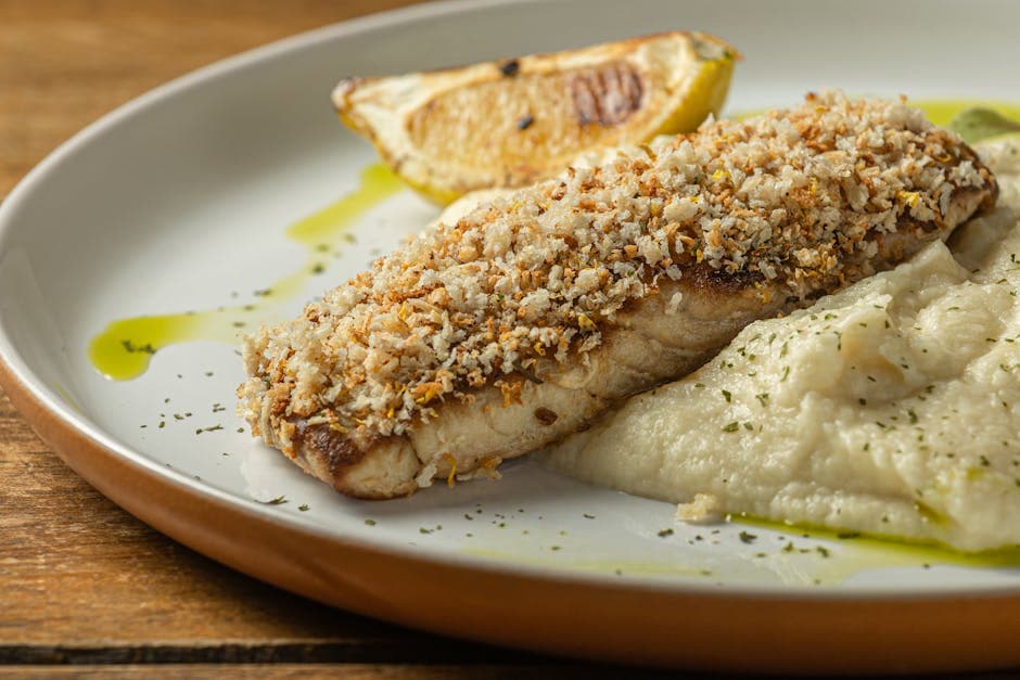 Mahi Mahi med stekt blomkål og mandler