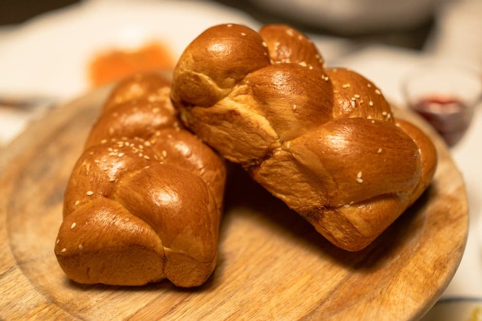 Pull-apart challah-brød