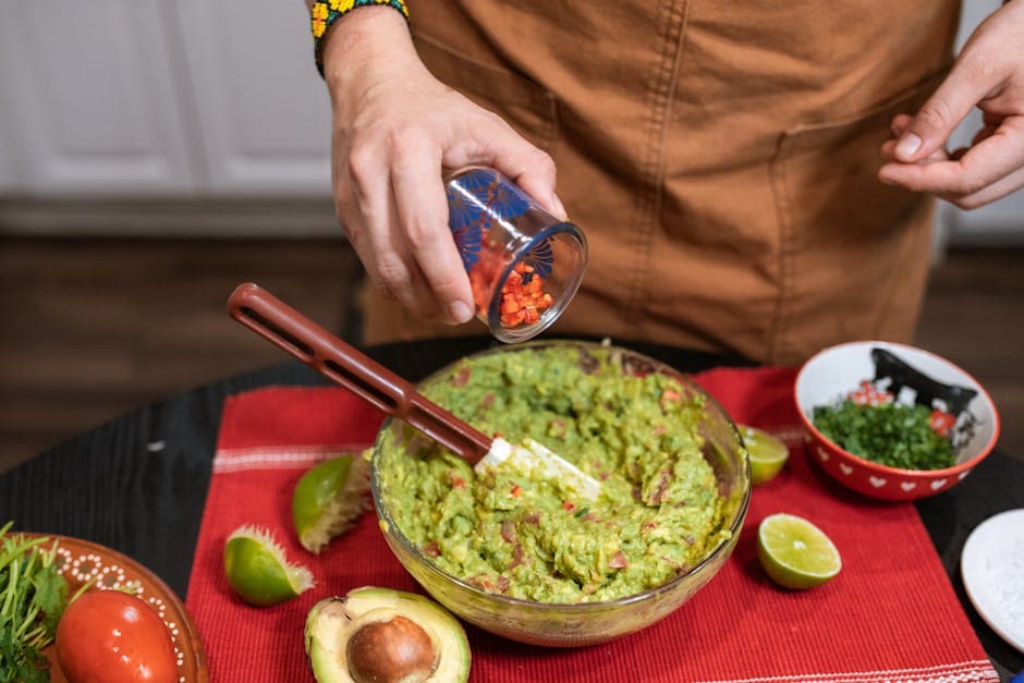 Krydret guacamole