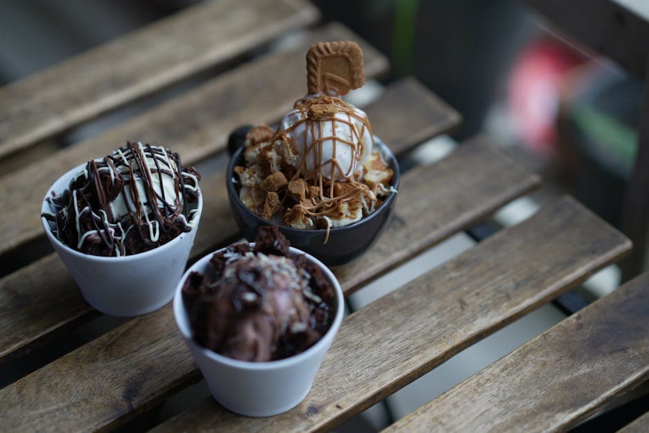 Frossen mud pie med kaffeis og sjokolade