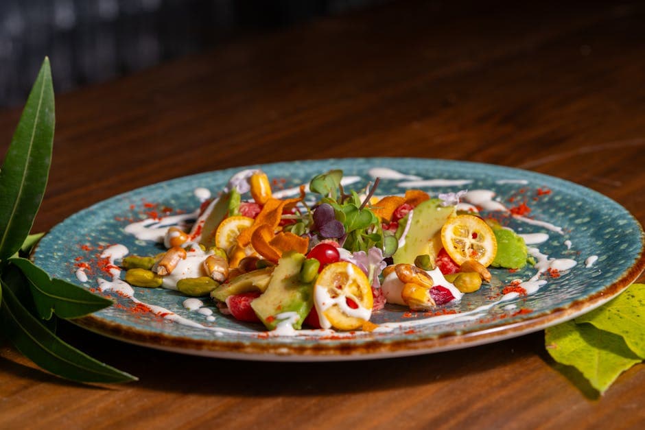 Mâchesalat med blodappelsin, pistasj og granateple