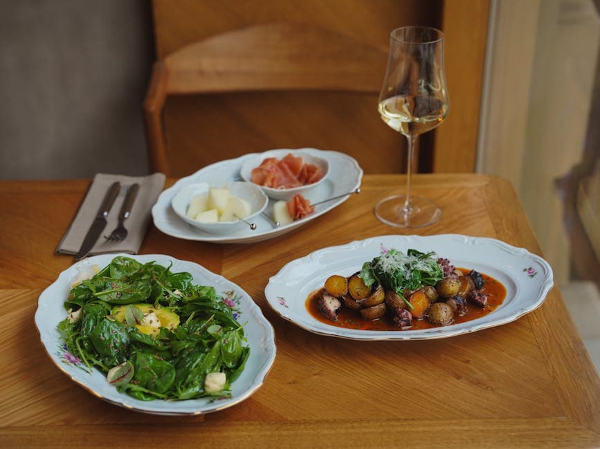 Varm potetsalat med vannkresse