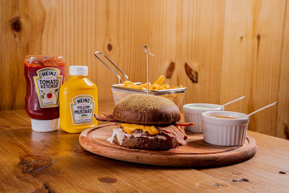 Kalkun- og cheddar-sandwich med honning-sennep