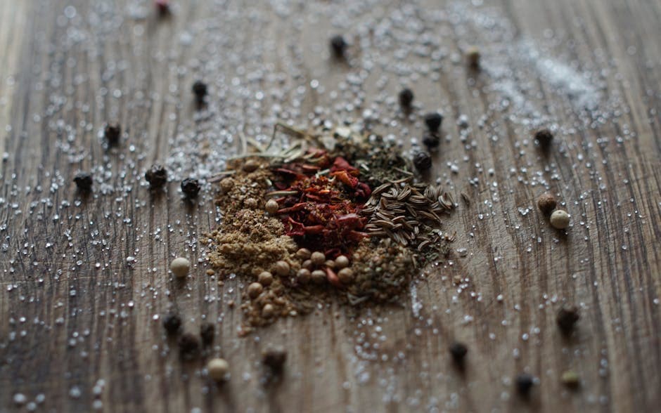 Fennikelfrø- og salt-rub