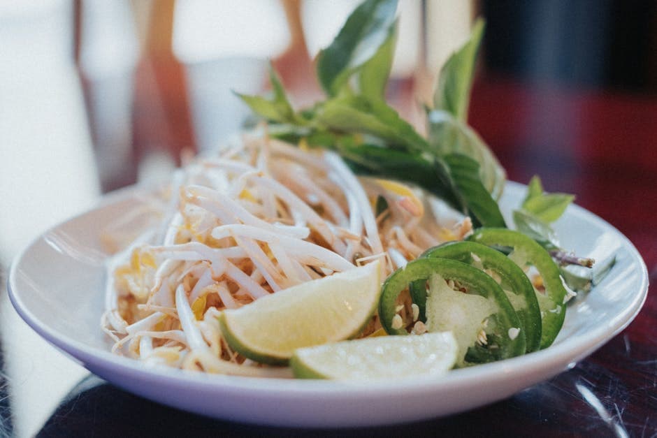 Pyntetallerken til Pho