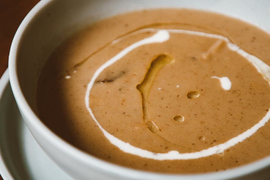 Kremet purre- og potetsuppe med estragon