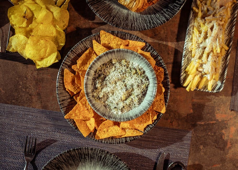 Hjemmelagde trøffelchips med parmesan og persille