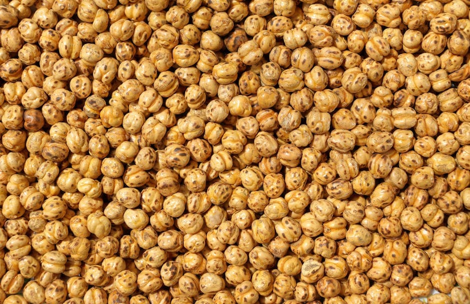 Sprø kikerter med kanel og sukker