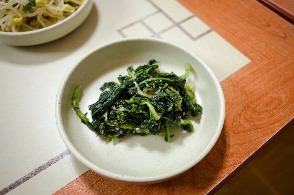 Spinat Ohitashi (japansk spinatsalat)