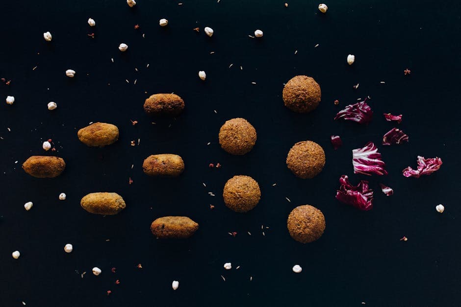 Friterte kikerter og polenta (Panelle)