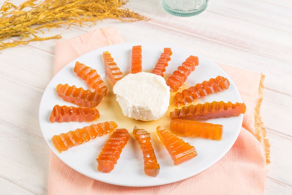 Kandiserte gulrotskiver