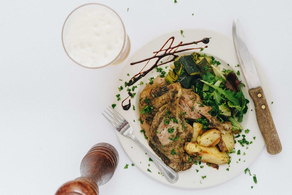 Kylling i rødvinssaus med rotgrønnsaker