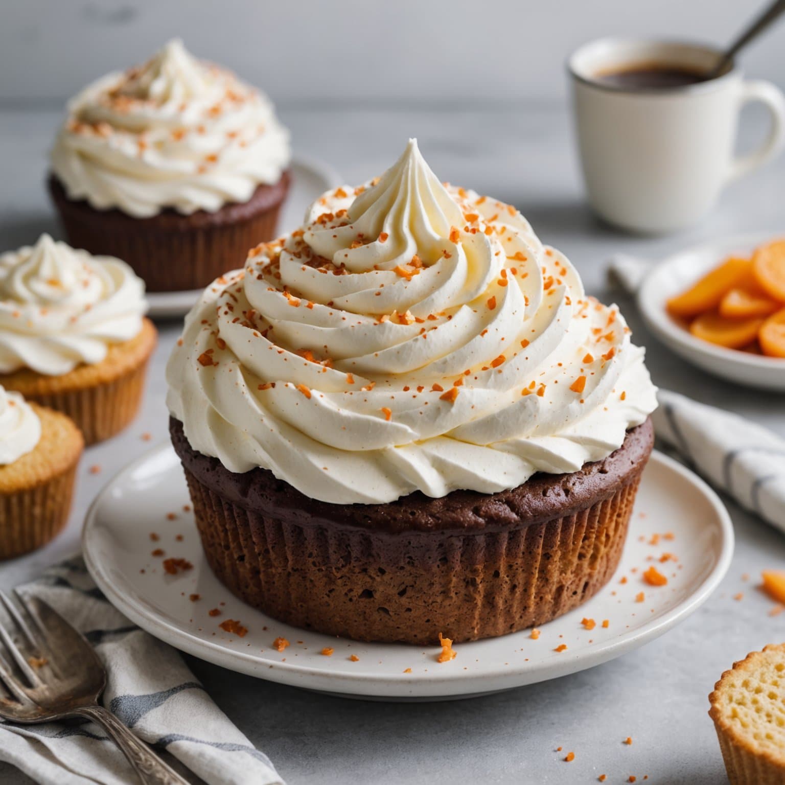 Pisket kremostglasur