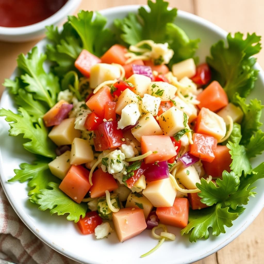 Rå babyartisjokksalat