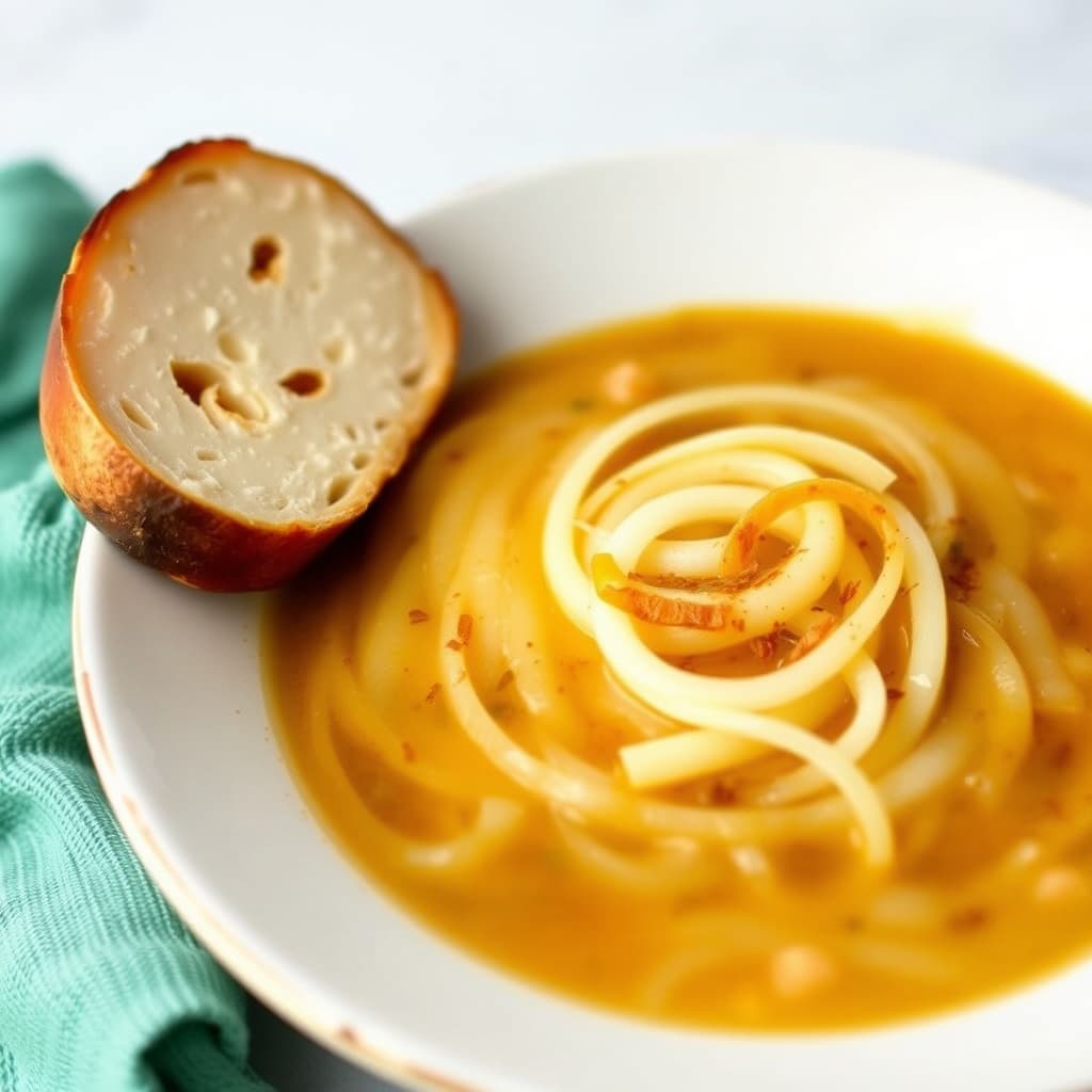 Rask fransk løksuppe