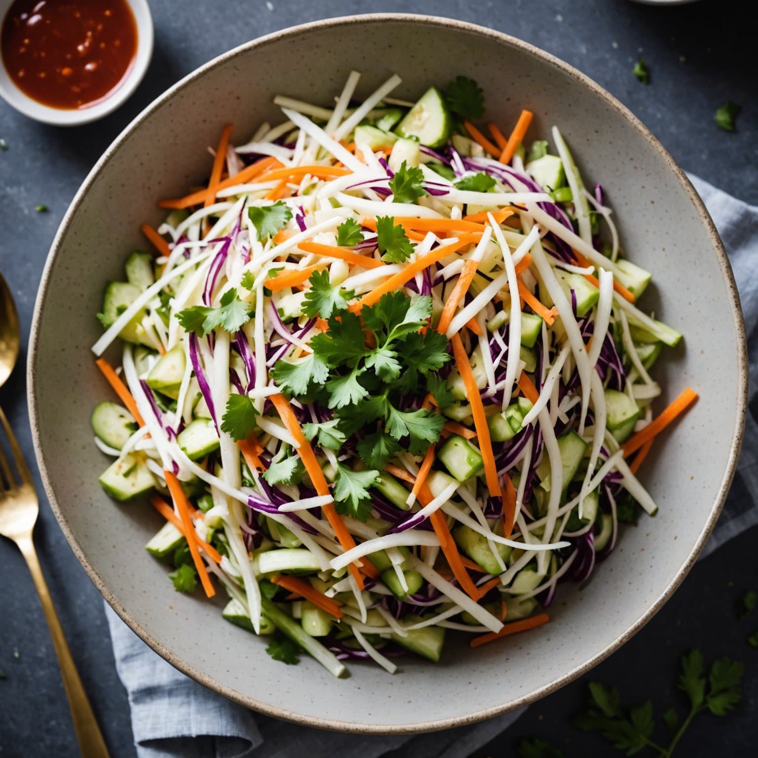 Rask jicama-slaw