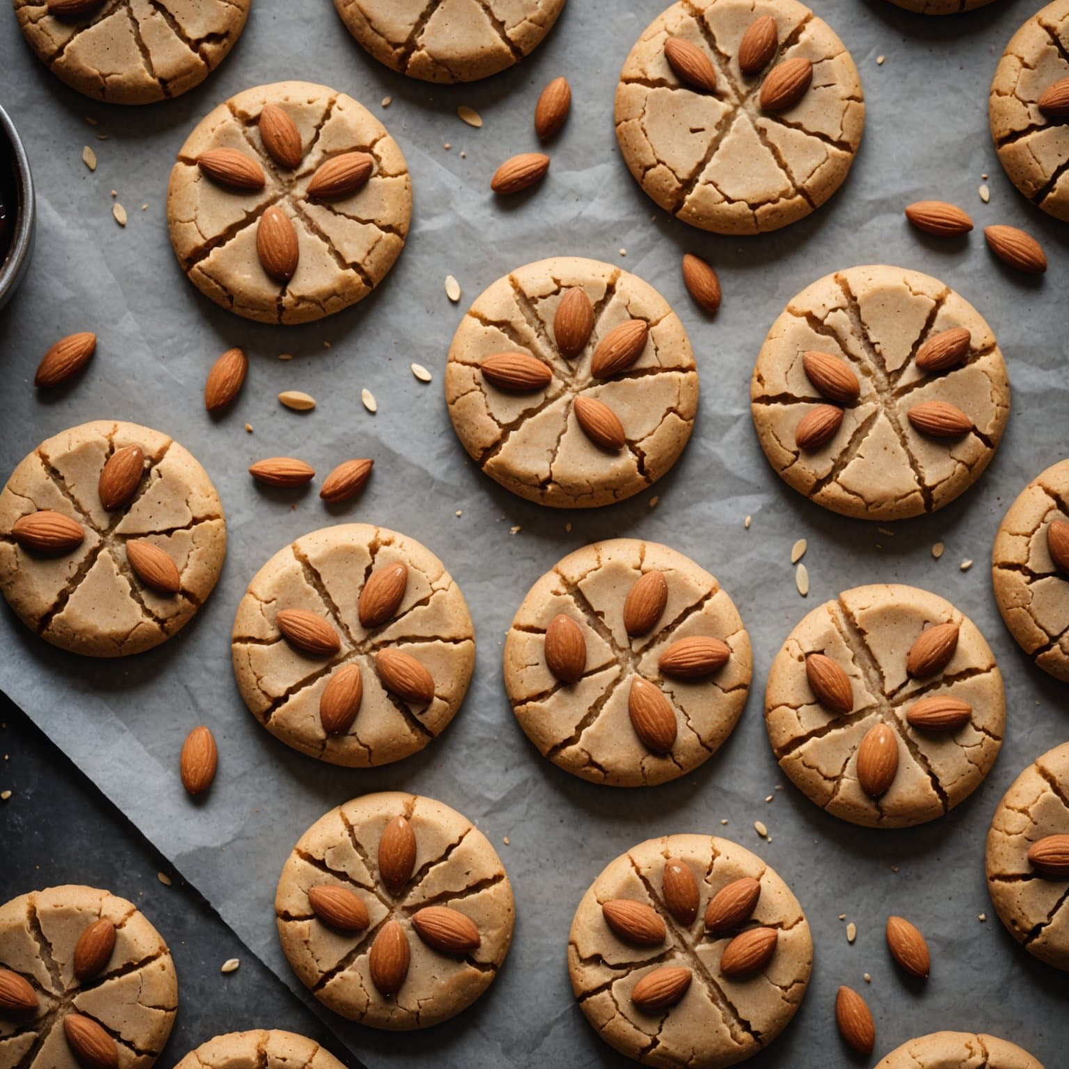 Raskt mandelsmørkaker