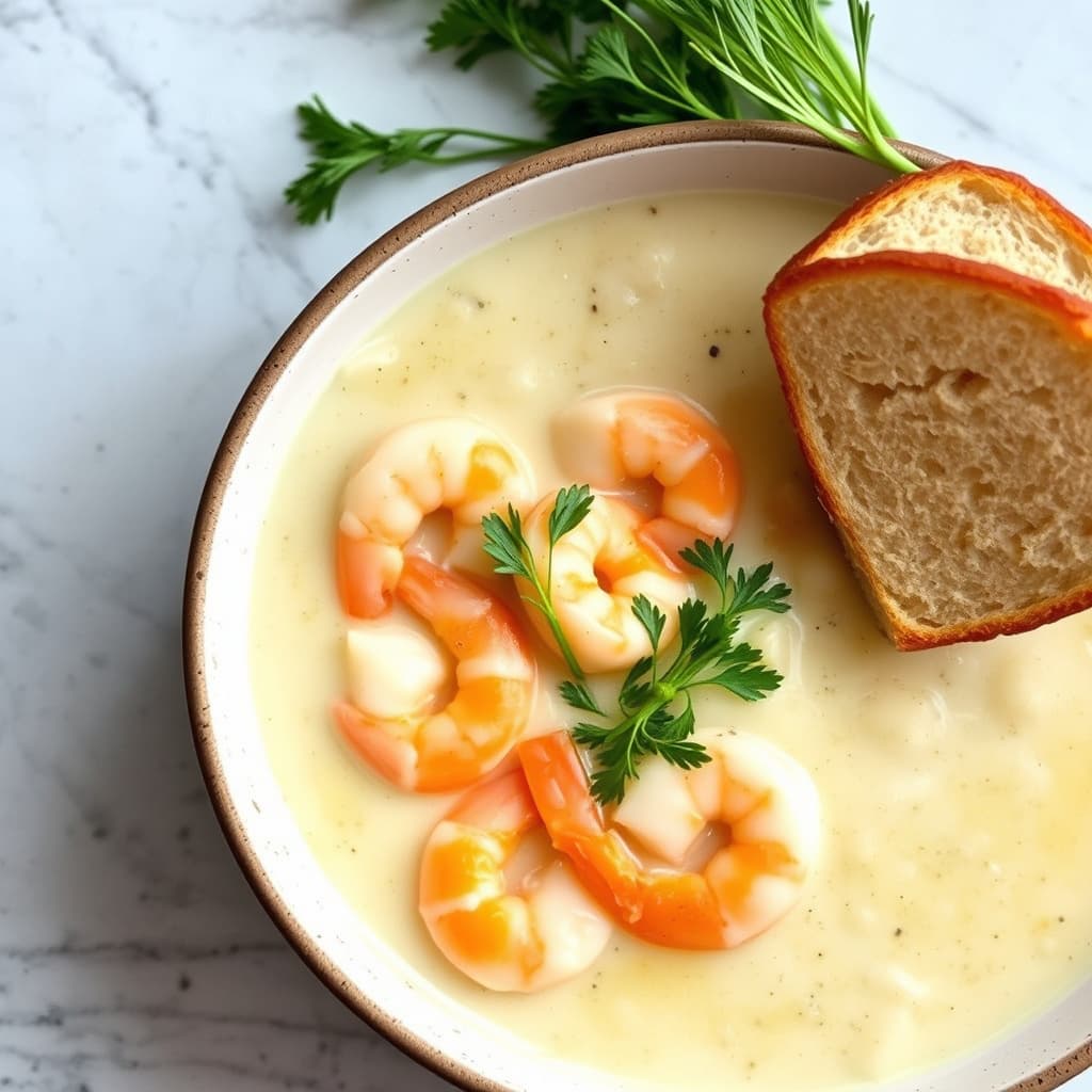 Rekesuppe med fennikel