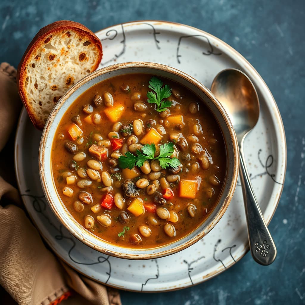 Rhinelander-linsesuppe