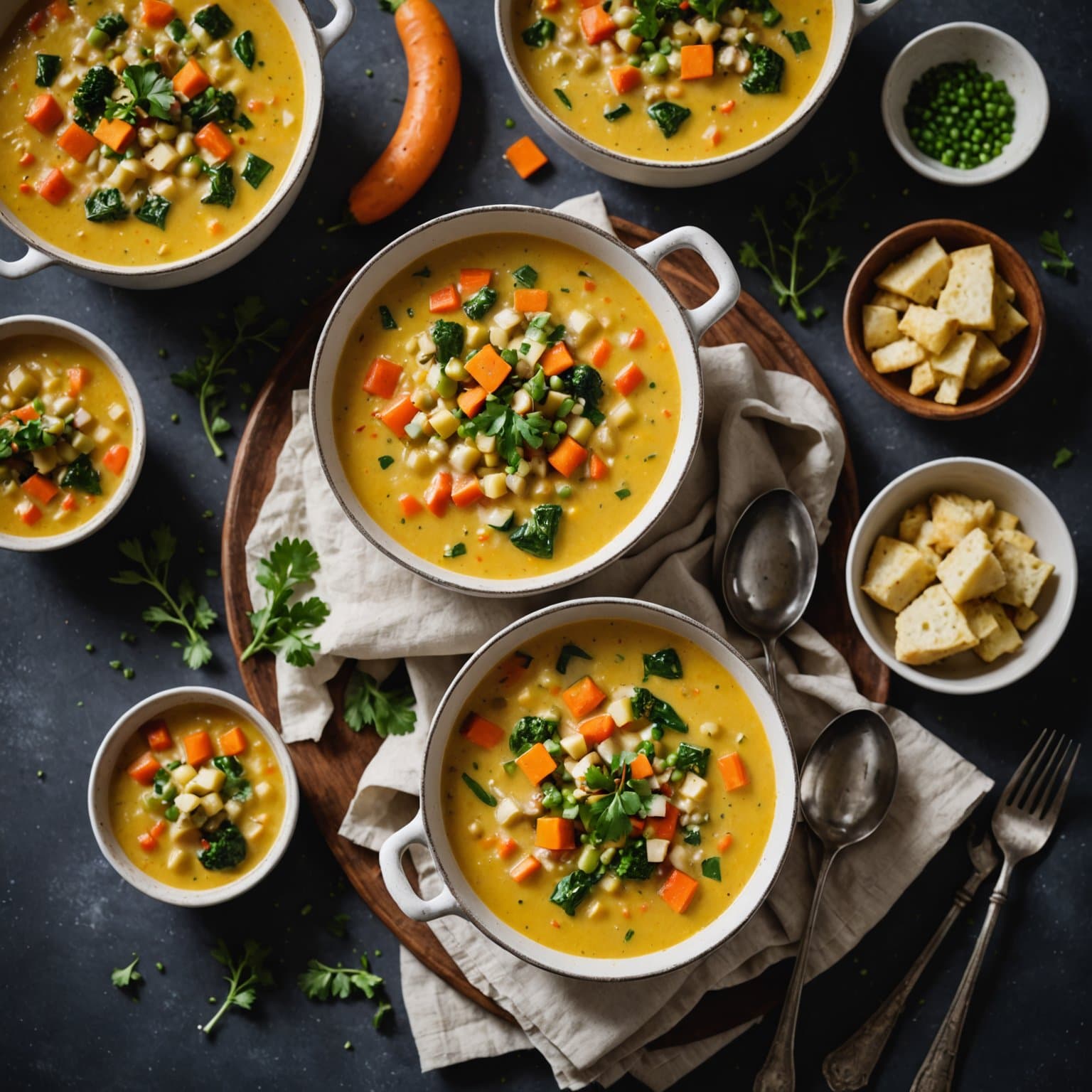 Rik grønnsakschowder