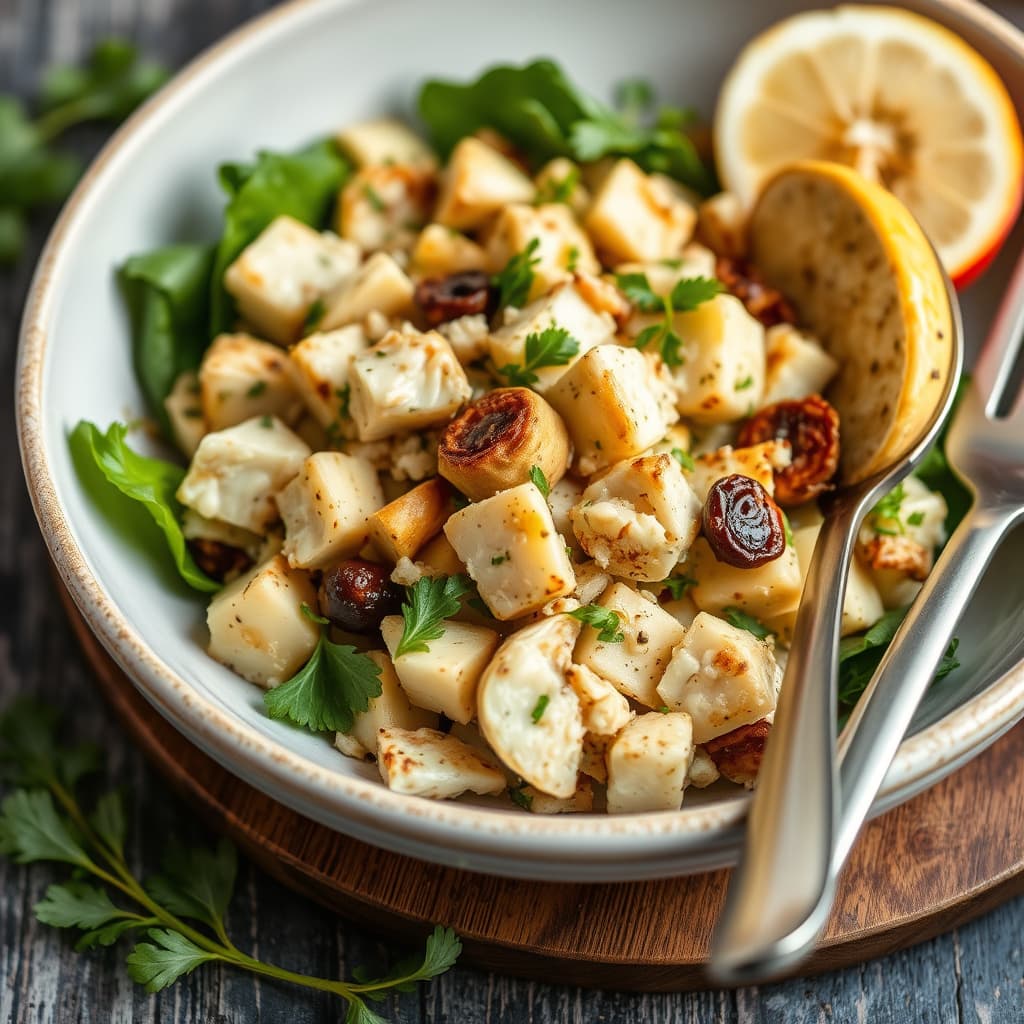 Ristet artisjokksalat