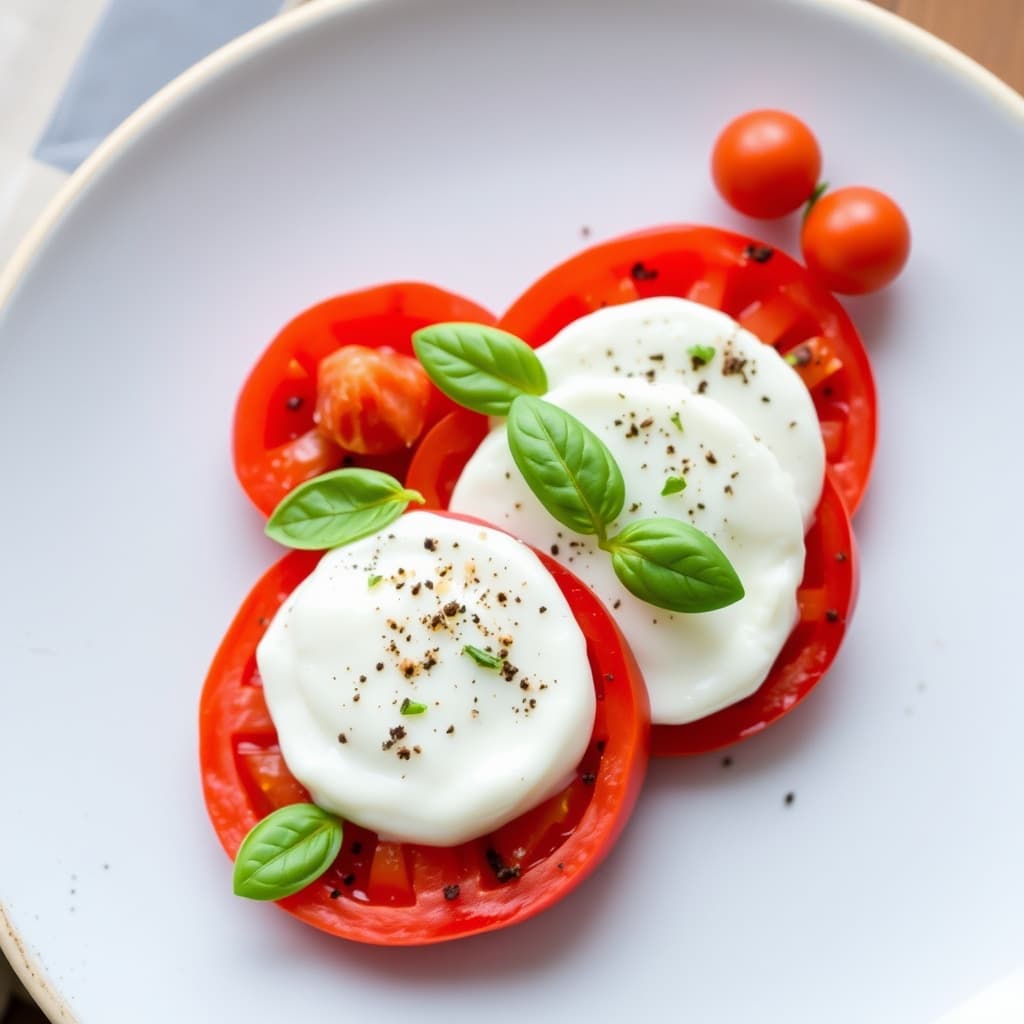 Ristet tomat Caprese