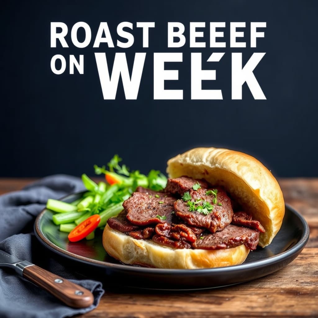 Roast Beef på Weck