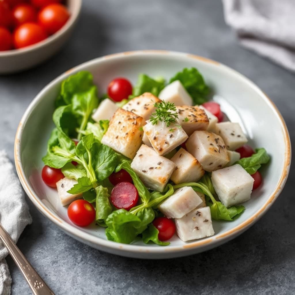 Røkt hvitfiskesalat