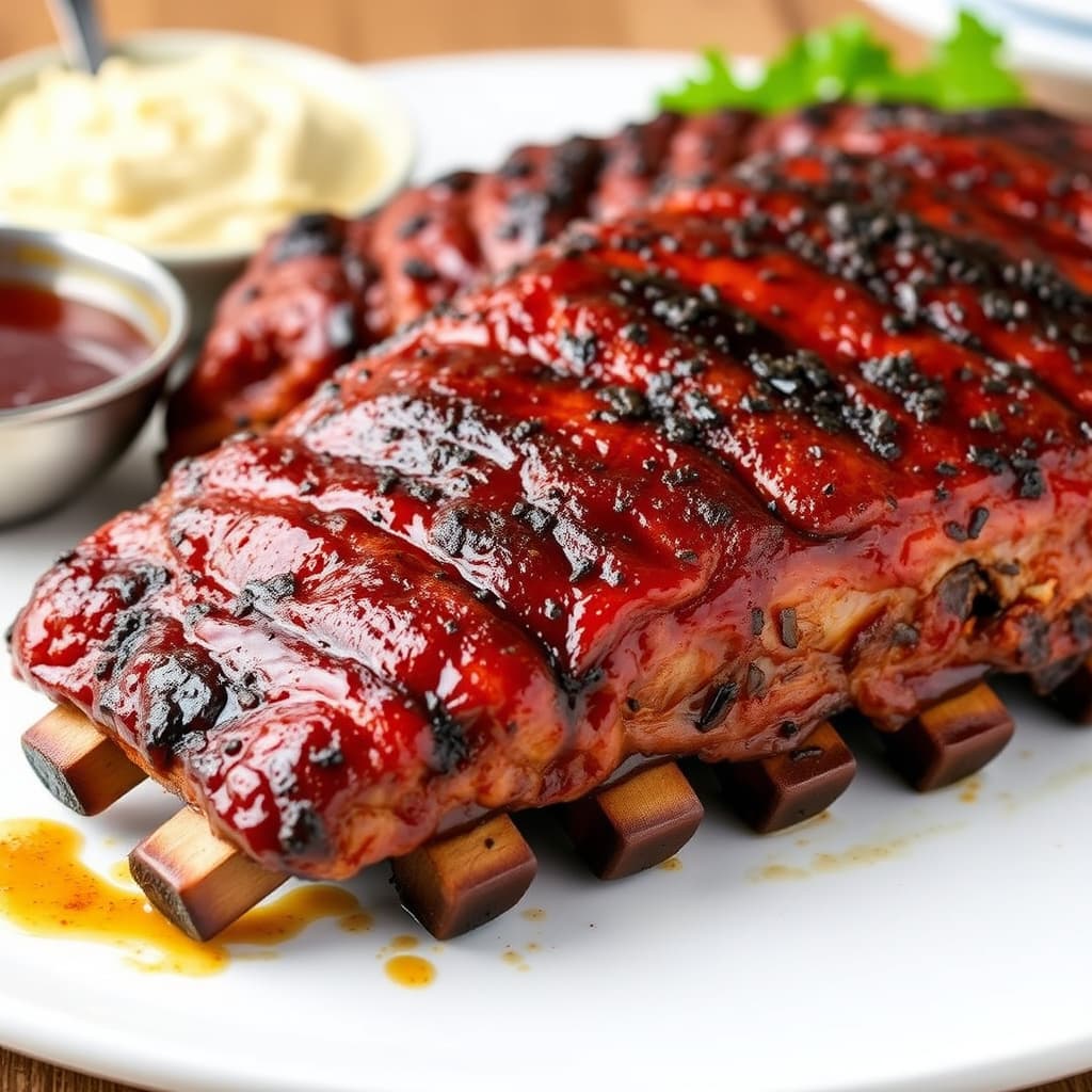 Røykte baby back ribs