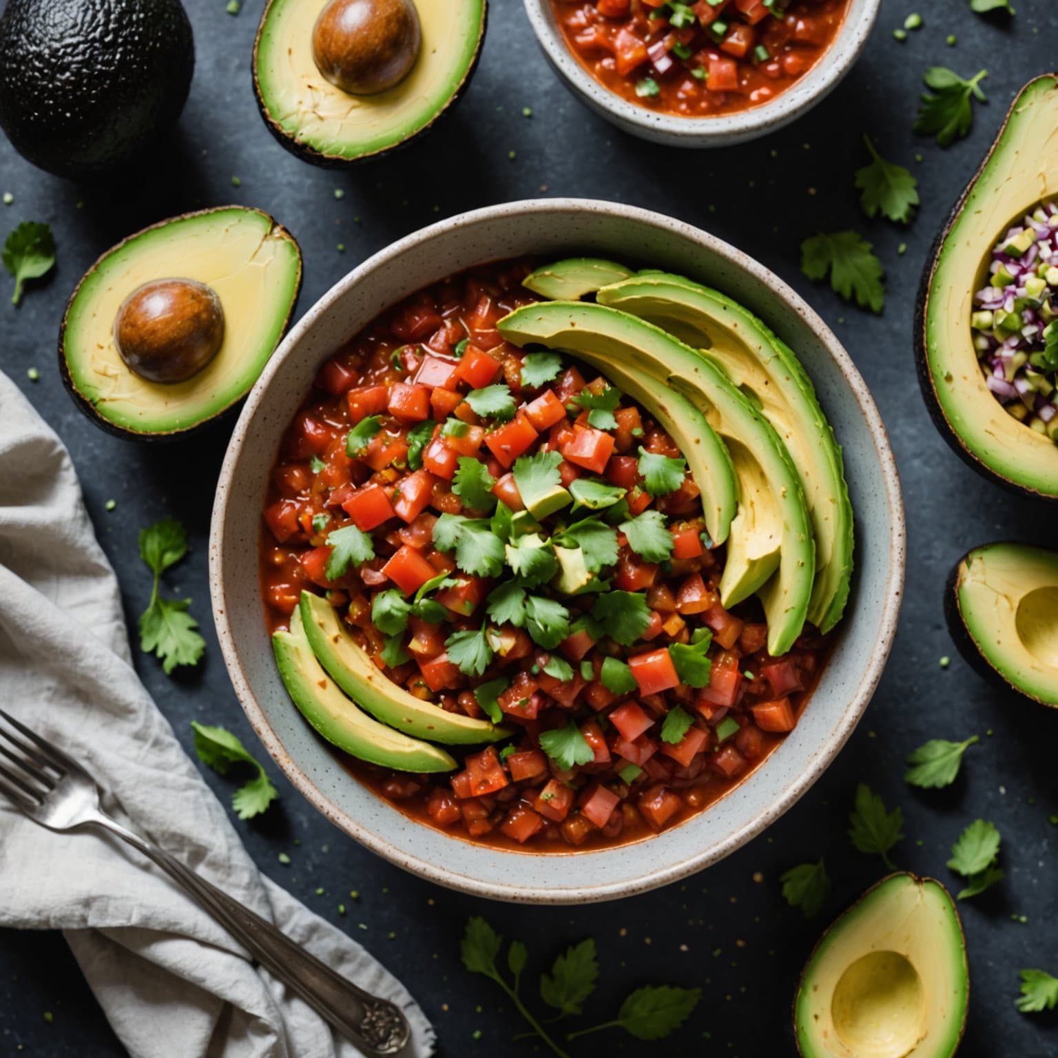 Salsa med avocado