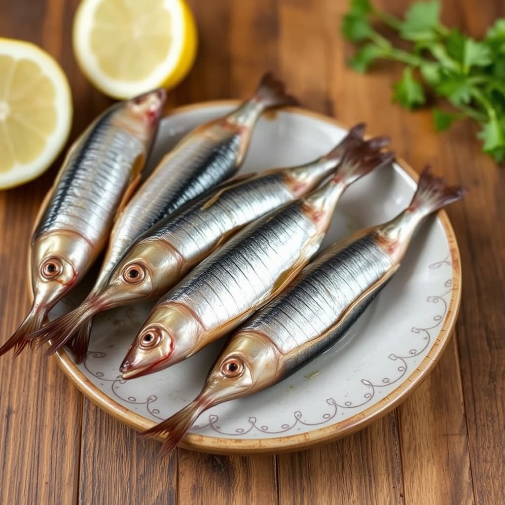 Saltet og røkt smelt