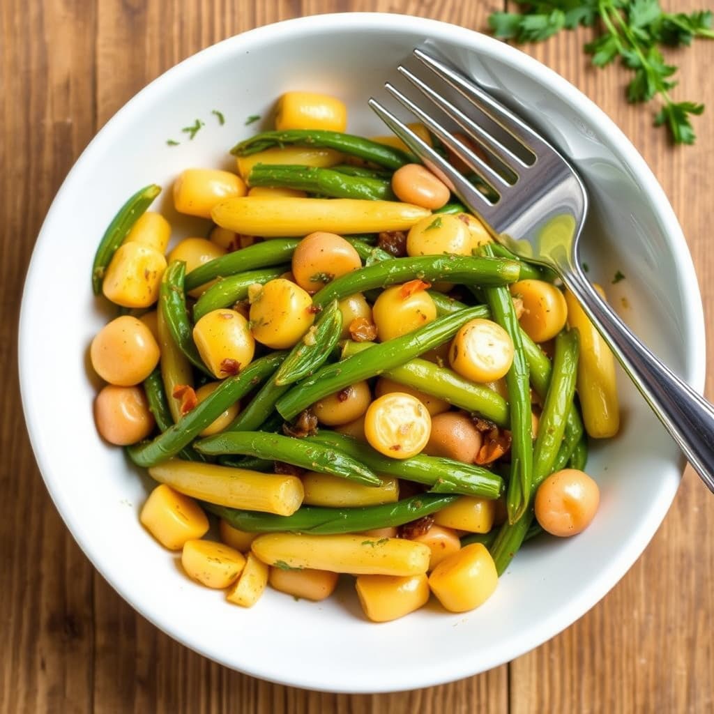 Sauterte grønne bønner