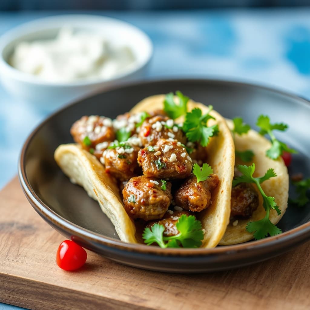 Sesame Lamb 'Gyros'