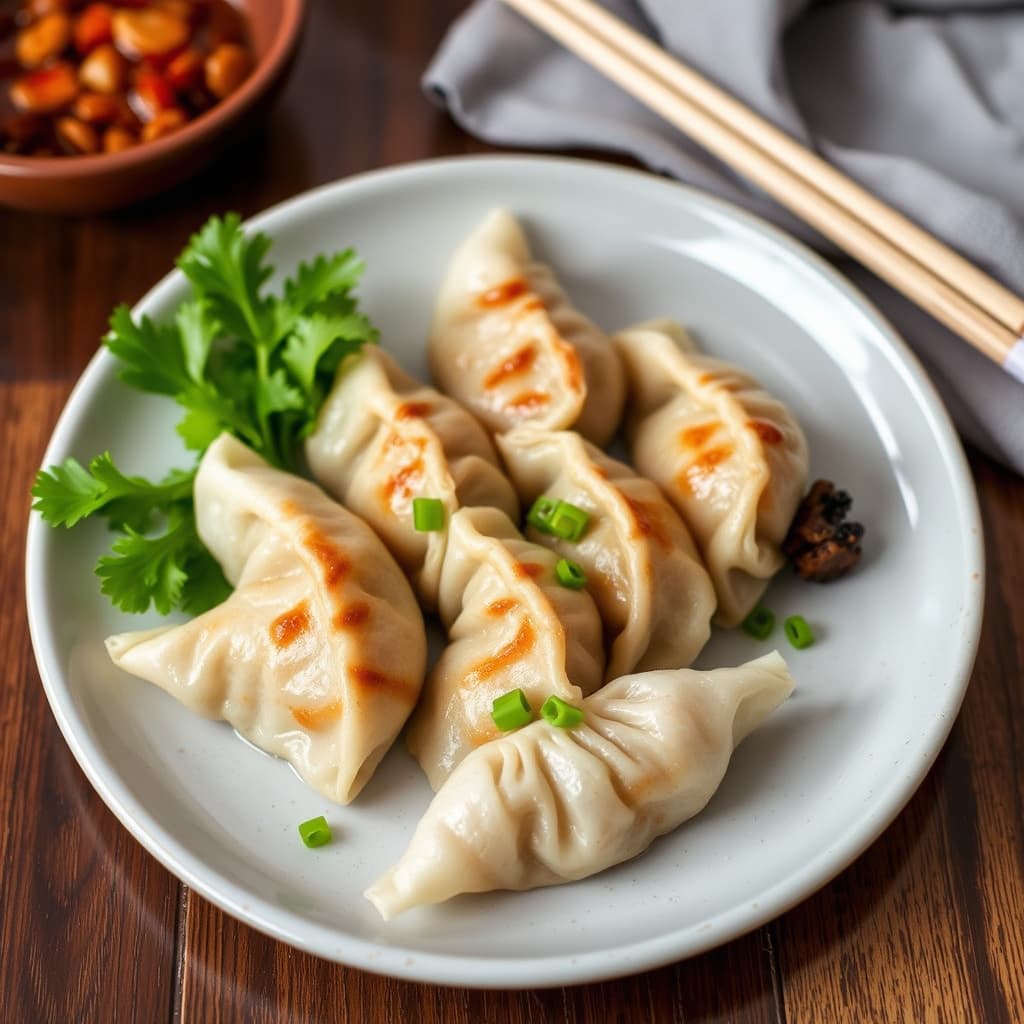 Shiitake-potstickers