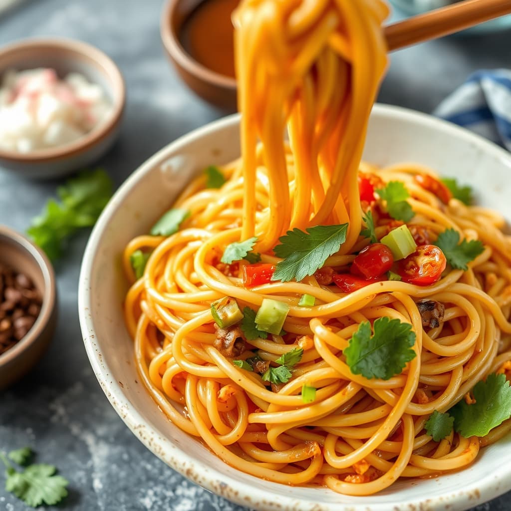 Singapore-stil nudler