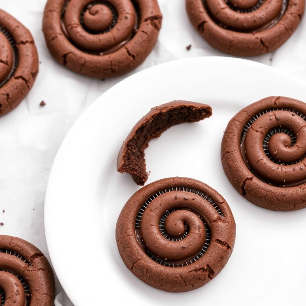 Sjokoladespiralkjeks