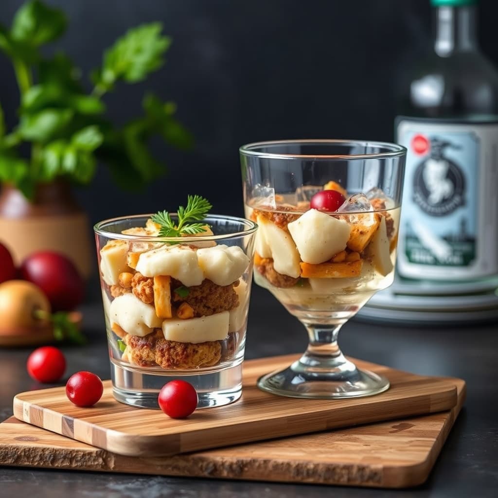 Skadestykke i et glass