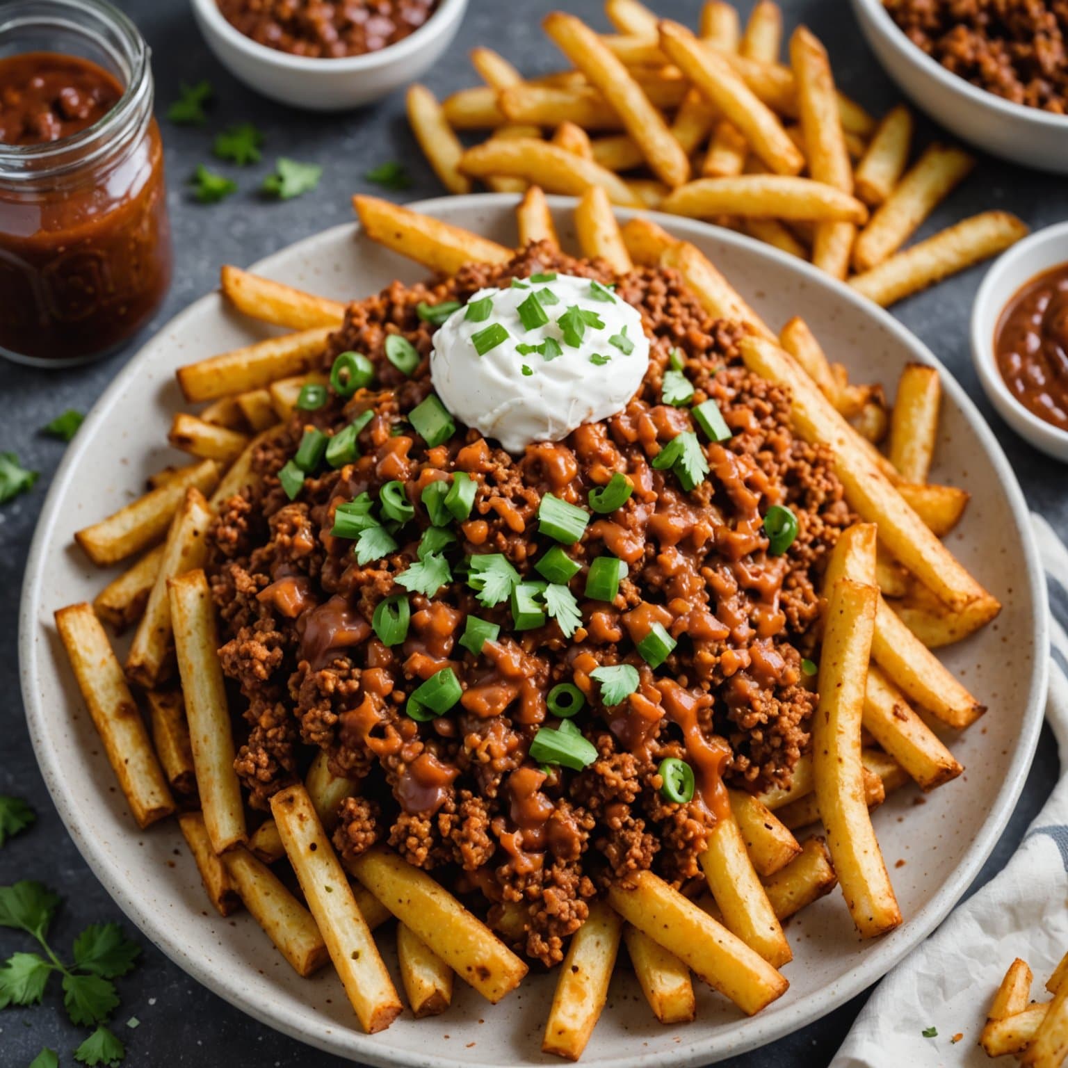 Sloppy Joe fries