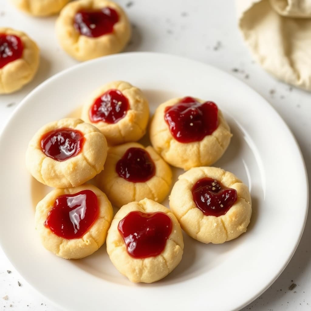 Smør- og syltetøytopper