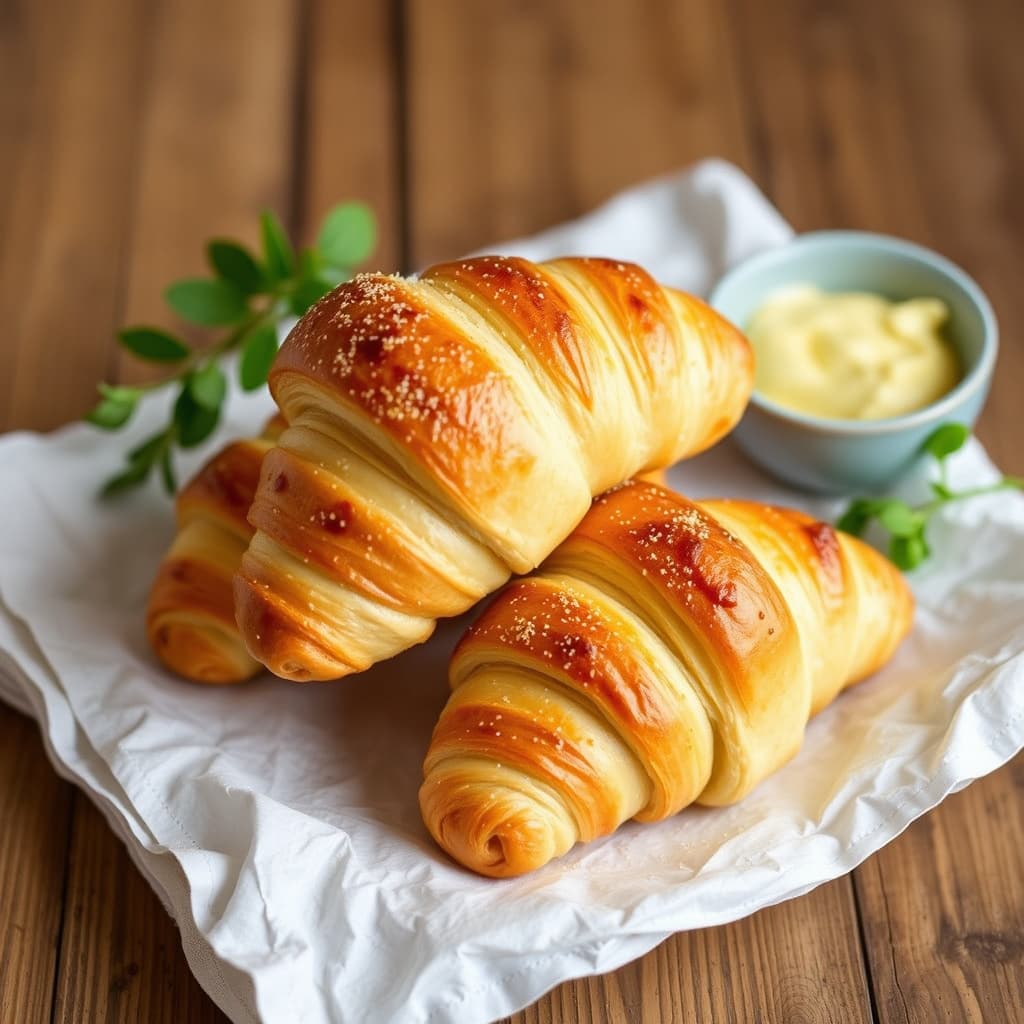 Smørcroissanter