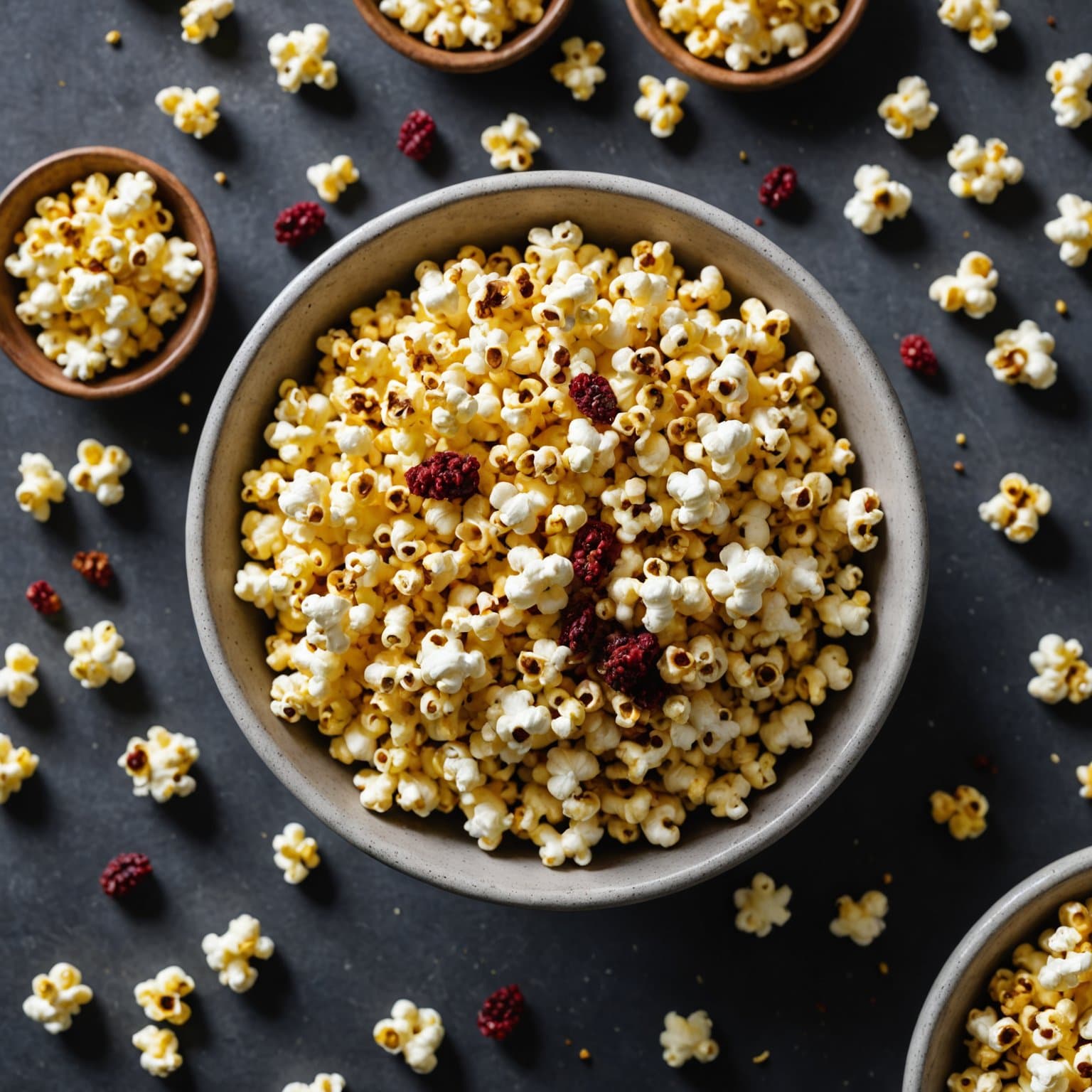 Smørpopcorn med sumac