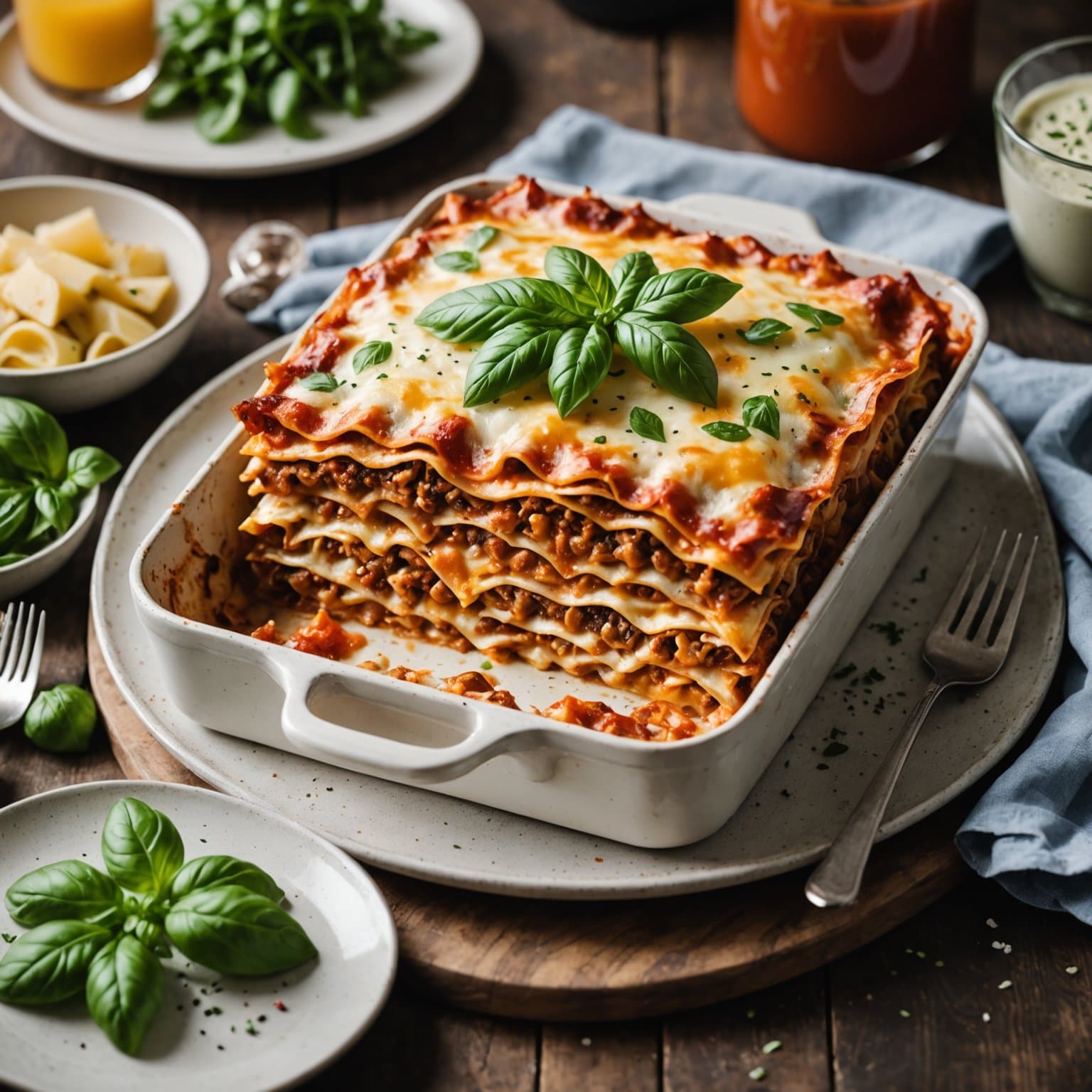 Sommerhage-lasagne