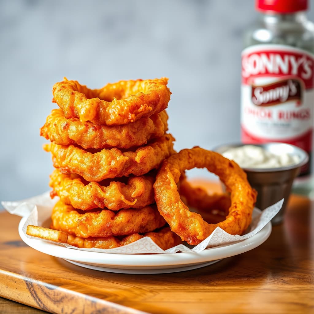 Sonny's løkring med løk