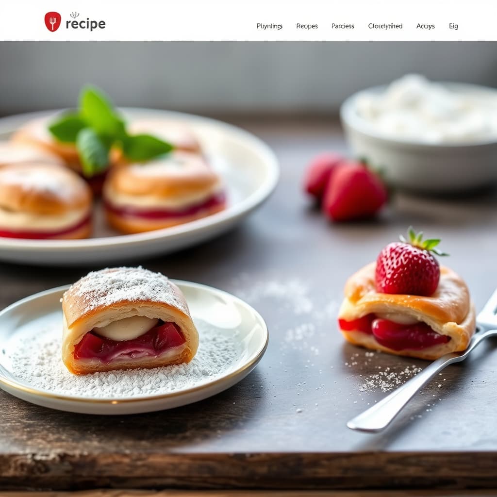 Søt kortfremstekt deig