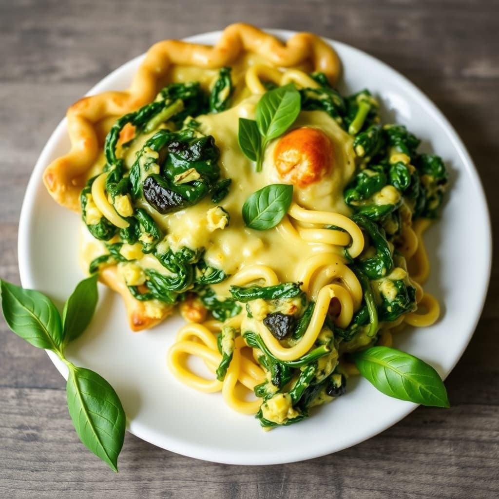 Spinat- og pastapai