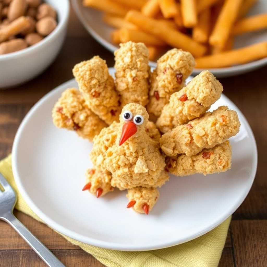 Sprø godbit med kalkun