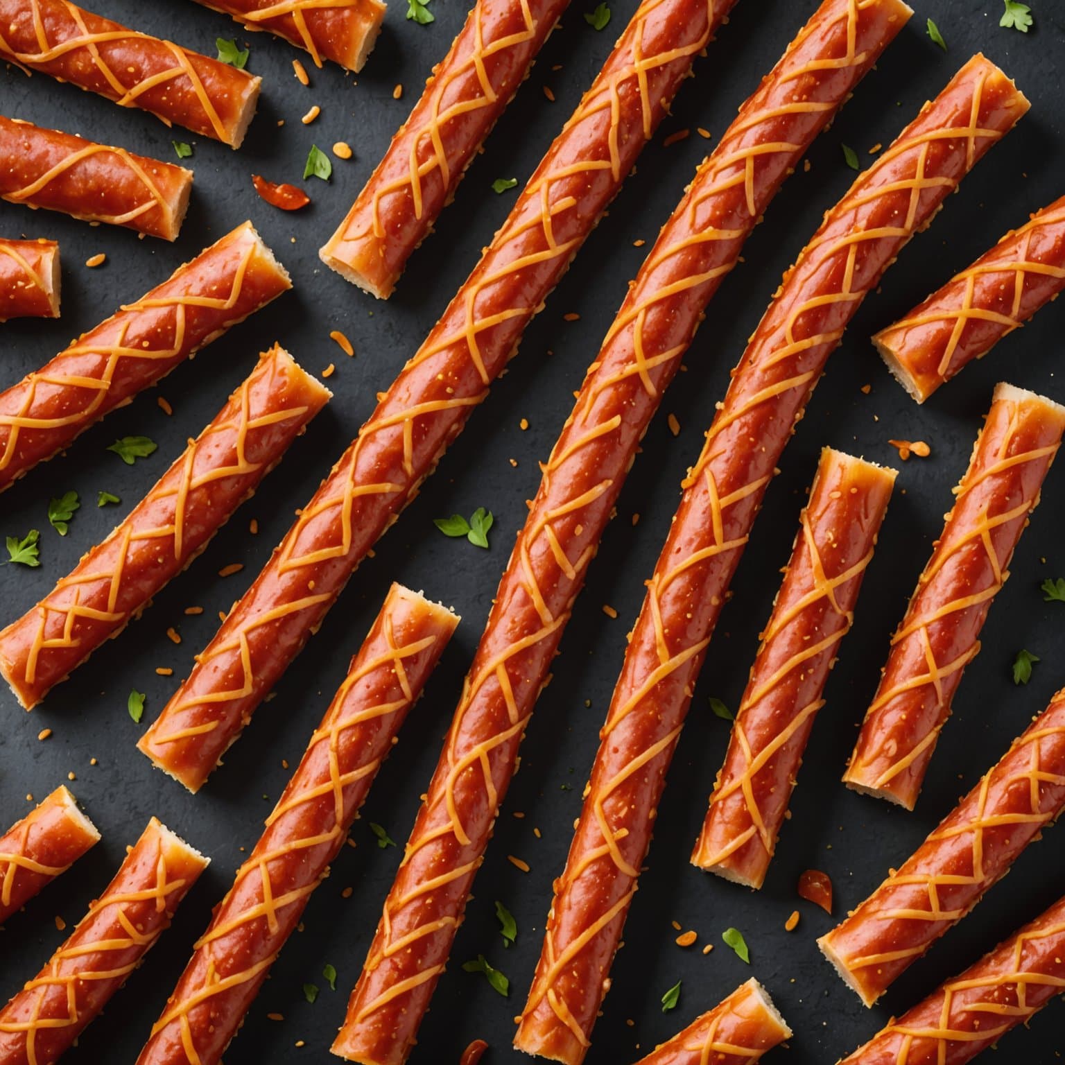 Sprø pepperonistenger