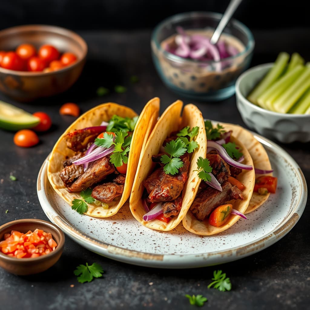 Steak Banh Mi-tacos