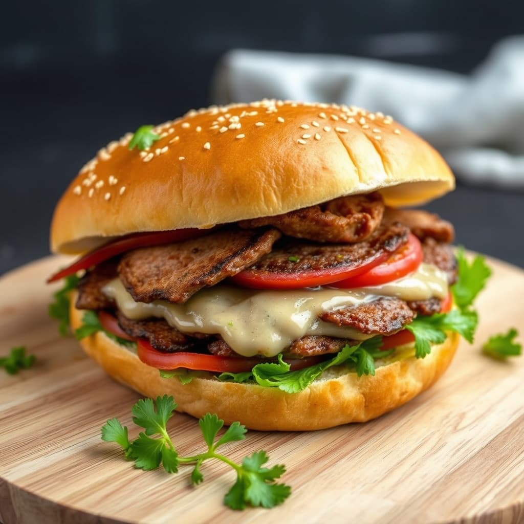 Steak Milanesa Torta